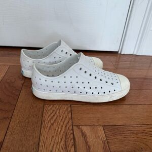 Native Shoes Kids White Sneakers